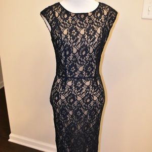 Venus Navy Blue Dress